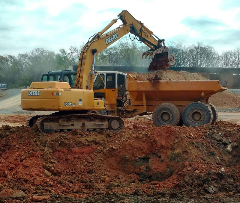 dirt and soil hauling